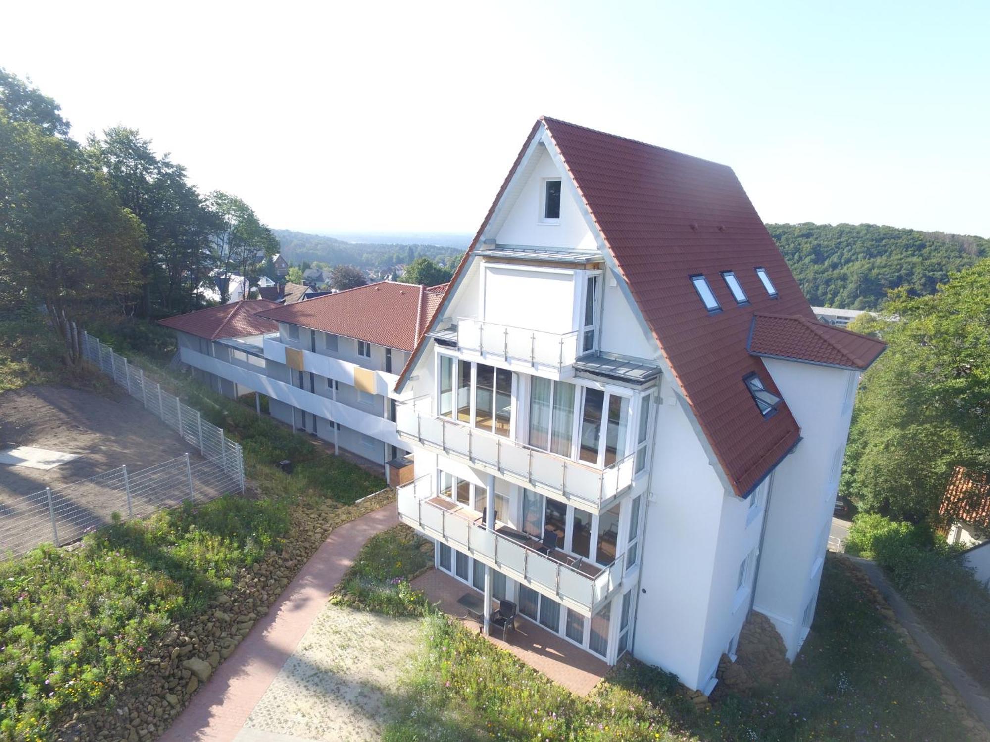 Penthouse 34 -Rollstuhlgerecht- Lägenhet Oerlinghausen Exteriör bild