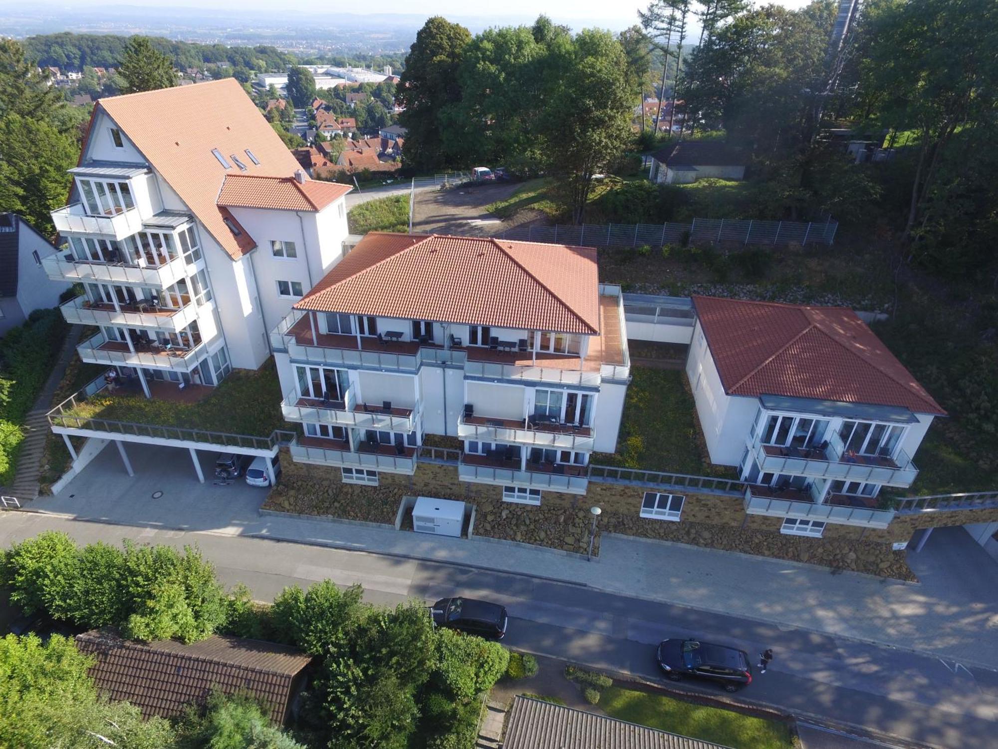 Penthouse 34 -Rollstuhlgerecht- Lägenhet Oerlinghausen Exteriör bild